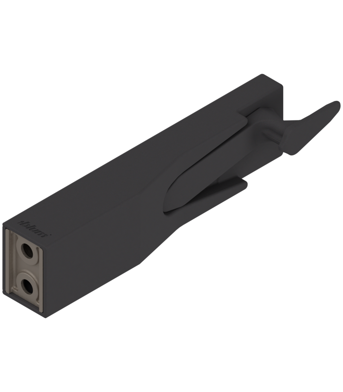 CABLOXX  Zestaw zaczepu  zaczep zamka  mocowanie zaczepu zamka  zaślepka zaczepu zamka   brunatnoczarny mat Z80.000S