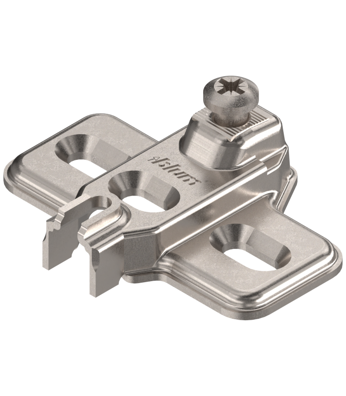 MODUL prowadnik  krzyżakowy  3 mm  Stal  Wkręty  RW  otwór podłużny  niklowany 193L6130