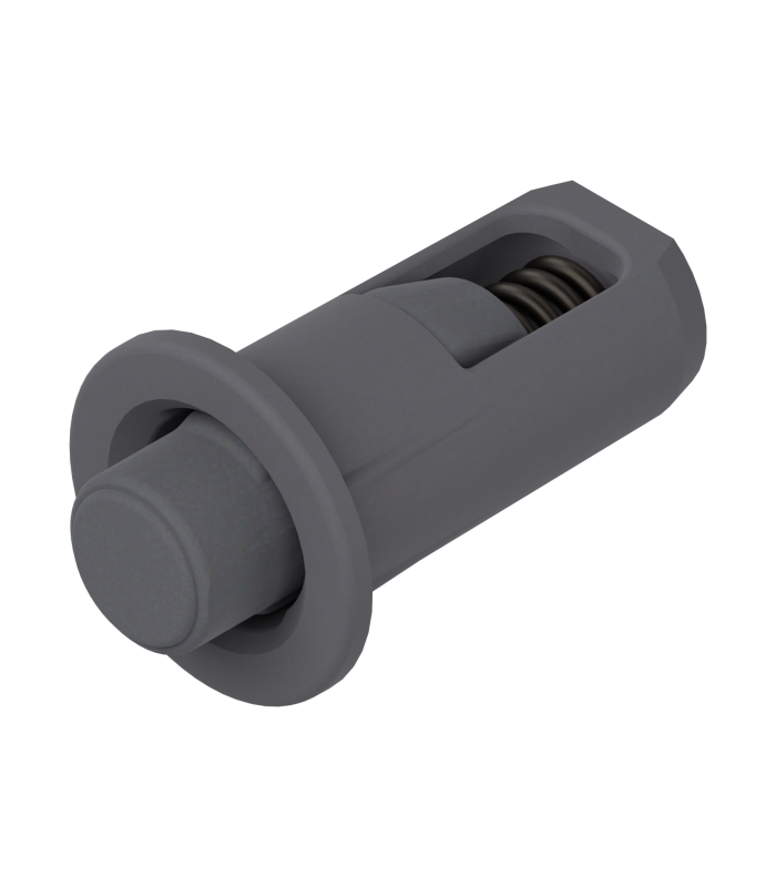 Dystans Blum  Ø 5 mm  Szczelina frontu 2.6 mm  nawiercić  R7037 ciemnoszara 993.0530