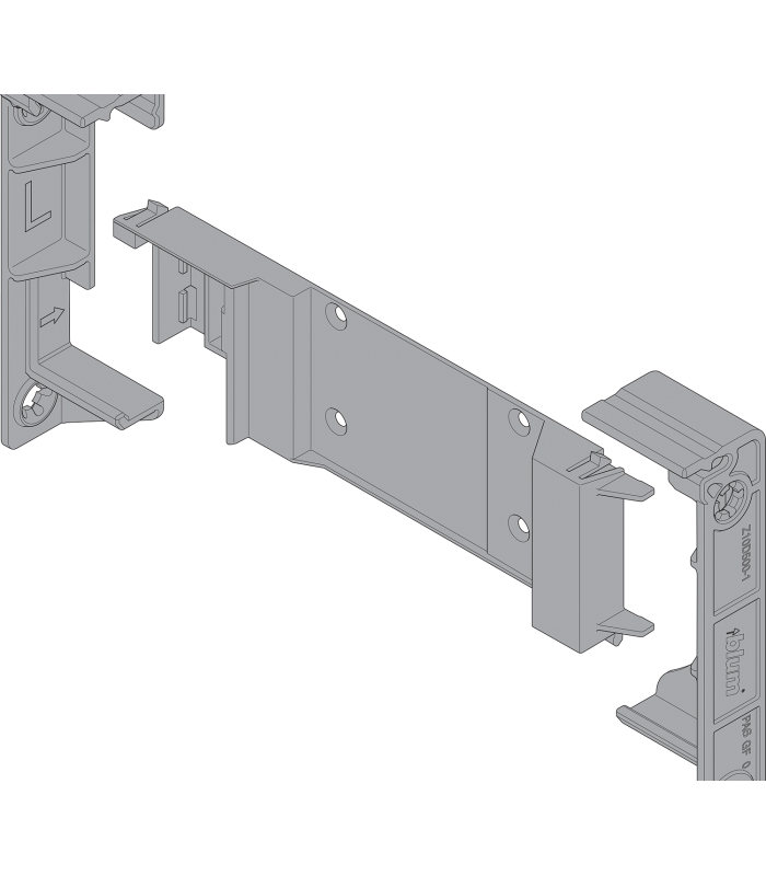 SERVO-DRIVE profil nośny-uchwyt  R7037 ciemnoszara Z10D5210