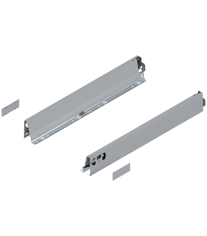 Bok szuflady TANDEMBOX  wysokość N  68 mm   dł. 500 mm  lewy/prawy  do TANDEMBOX intivo/antaro  R9006 szara