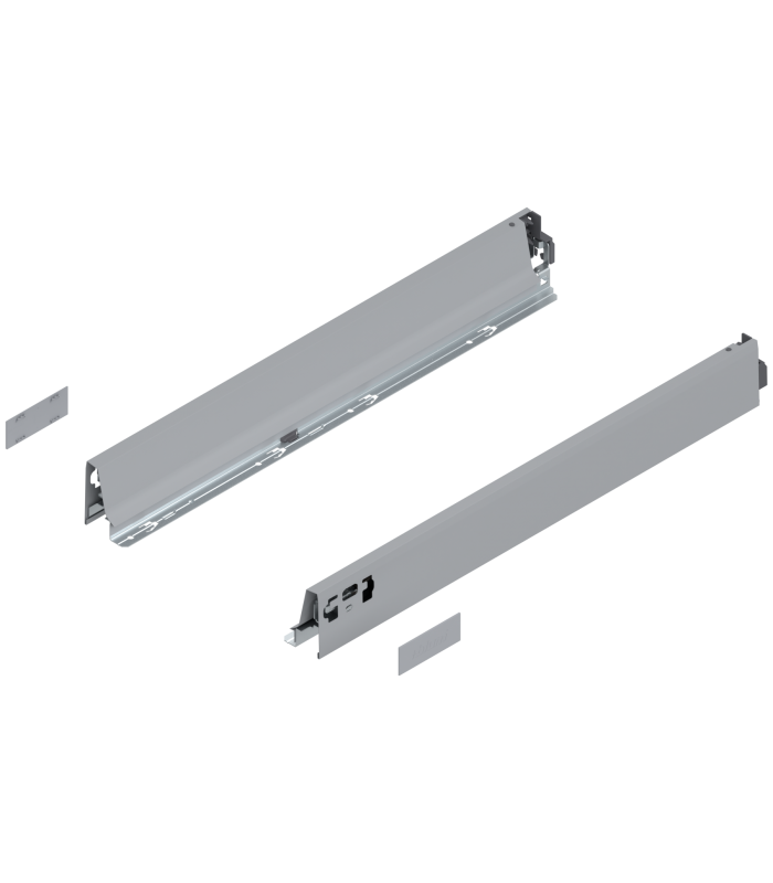 Bok szuflady TANDEMBOX  wysokość N  68 mm   dł. 550 mm  lewy/prawy  do TANDEMBOX intivo/antaro  R9006 szara