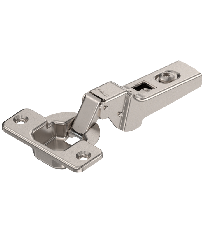 CLIP zawias standard. 100   Drzwi bliźniacze  puszka  na wkręty  niklowany 71M2650