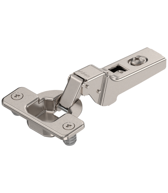 CLIP zawias standard. 100   Drzwi bliźniacze  puszka  wciskana  niklowany 71M2680