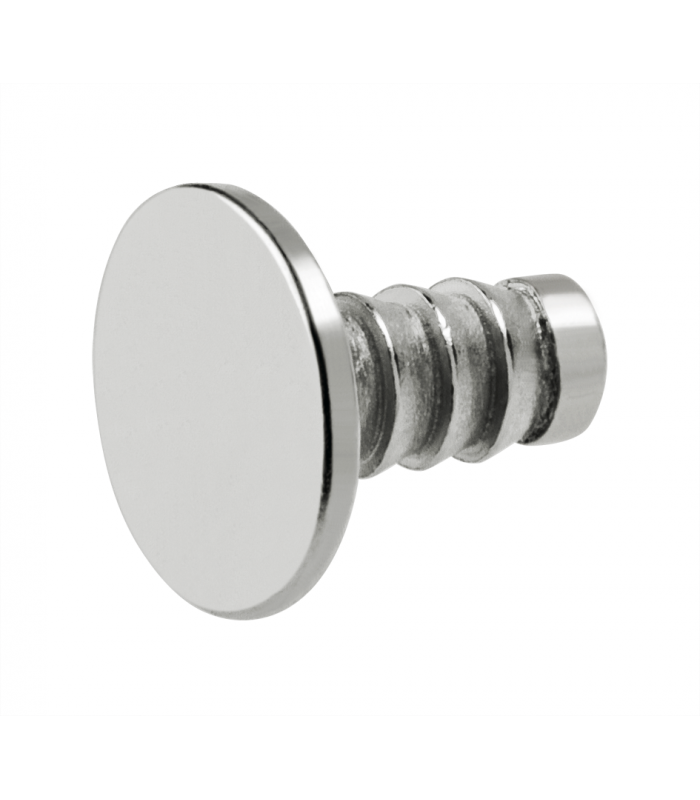 Płytka magnetyczna TIP-ON  do drzwi  na wcisk  niklowany 955.1008D