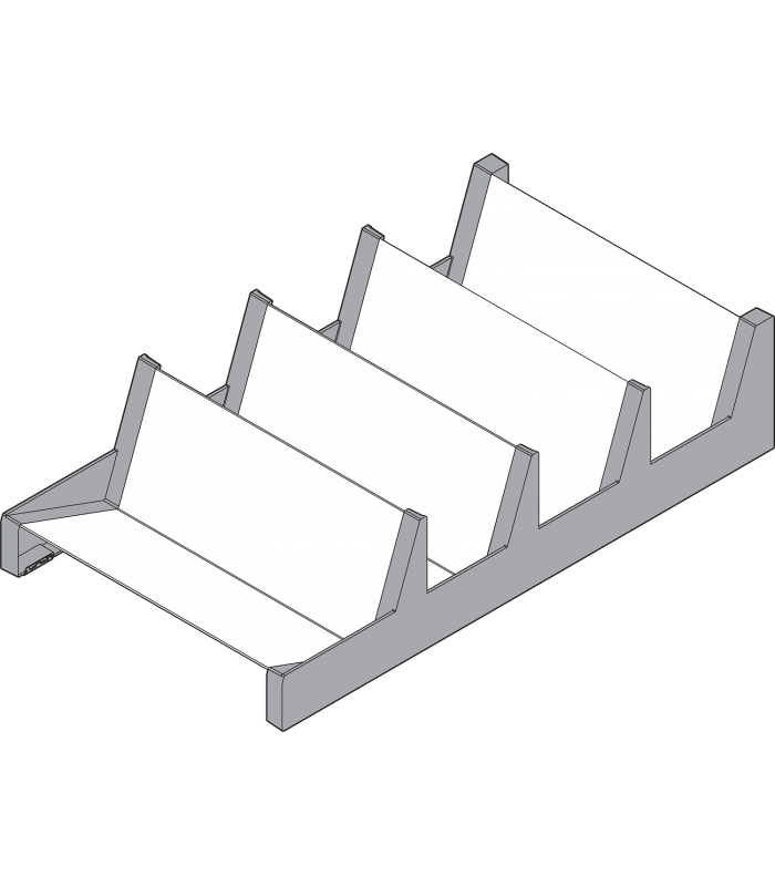 AMBIA-LINE uchwyt na przyprawy  1 szt.  inox-szczotk.-lakier. ZC7G0P0I