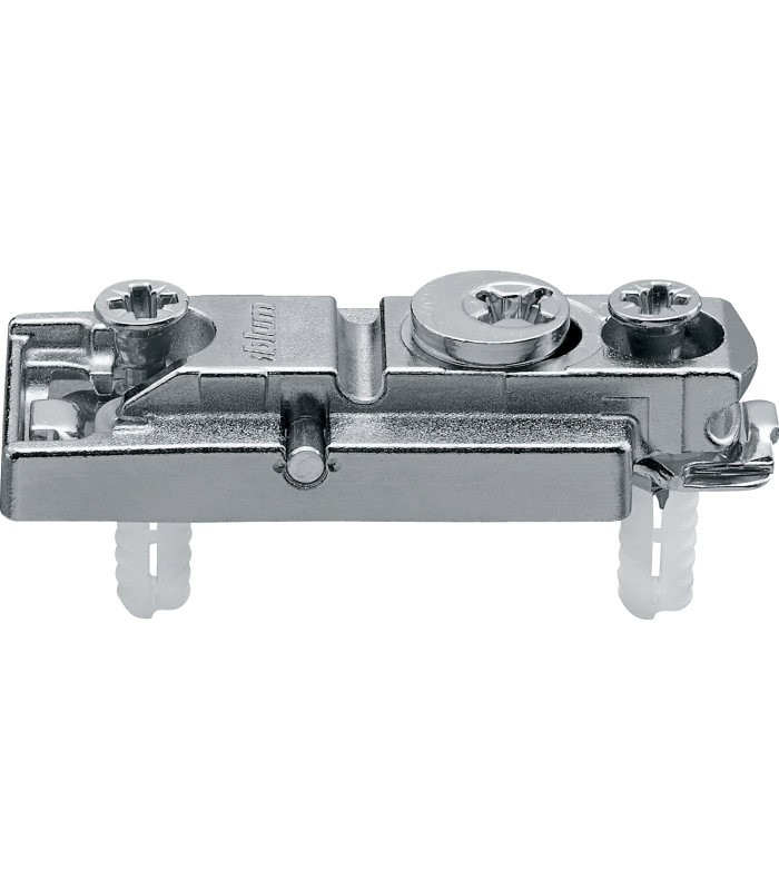 CLIP prowadnik  prosty  0 mm  Cynk  EXPANDO  zamont. specj. wkręty z kołkiem rozporowym   RW  mimośród  niklowany