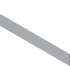 ORGA-LINE listwa poprzeczna do przycięcia  do szuflady z wysokim frontem TANDEMBOX  dł. 777 mm  aluminium  R9006 szara