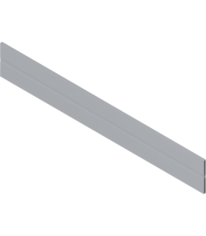 ORGA-LINE listwa poprzeczna do przycięcia  do szuflady z wysokim frontem TANDEMBOX  dł. 777 mm  aluminium  R9006 szara