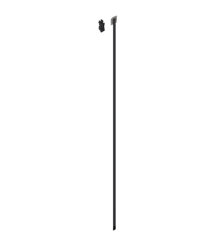 CABLOXX  Zestaw listwy zamka  listwa zamka  element dystansowy do przycięcia  końcówka zamka  mocowanie zamka  wzorni