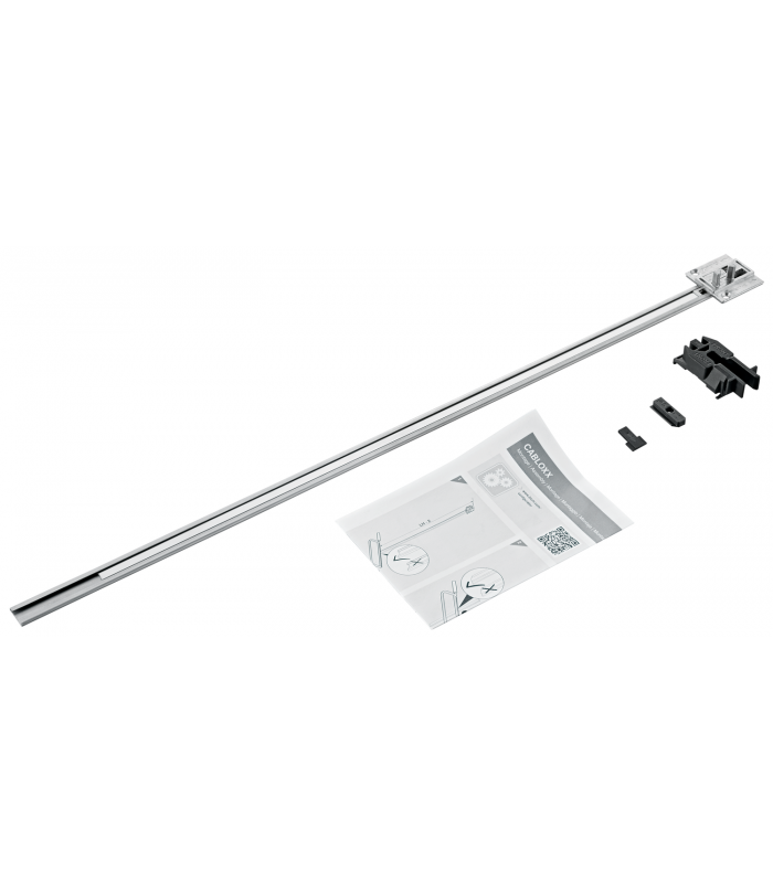 CABLOXX  Zestaw listwy zamka  listwa zamka  element dystansowy do przycięcia  końcówka zamka  mocowanie zamka  wzorni