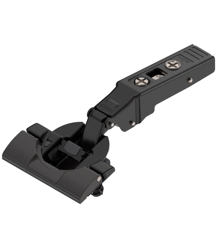 CLIP top BLUMOTION zawias kątowy 15  III  max. nakładany  puszka  INSERTA  czarny 79B9494