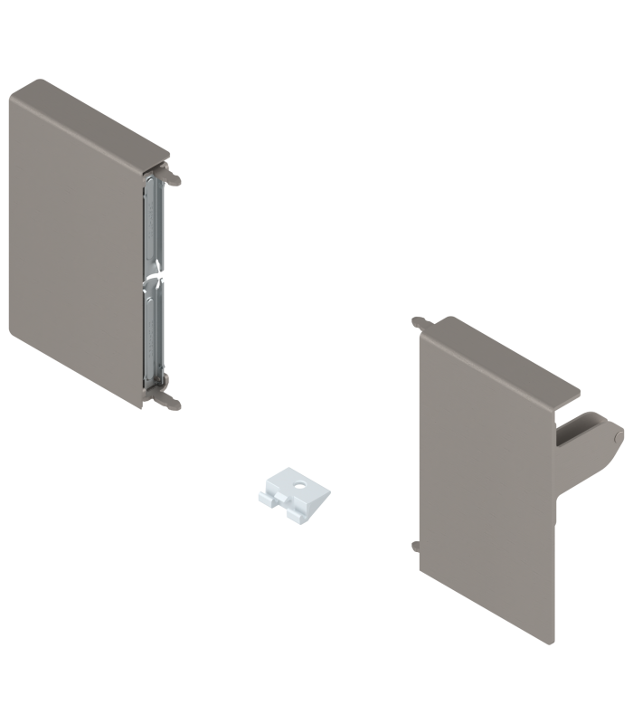 Mocowanie frontu TANDEMBOX   wys. M  do szuflady wewnętrznej  lewe/prawe  do TANDEMBOX intivo  biała ZIF.80M0.01