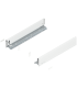 Bok szuflady LEGRABOX  wysokość M  90.5 mm   dł. 500 mm  lewy/prawy  do LEGRABOX pure  jedwabiście biały mat