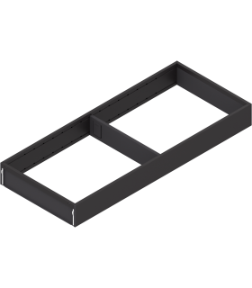 ambia-line-ramki-do-szuflady-standardowej-legrabox-stal-dl-500-mm-szerokosc-200-mm-brunatnoczarny-mat