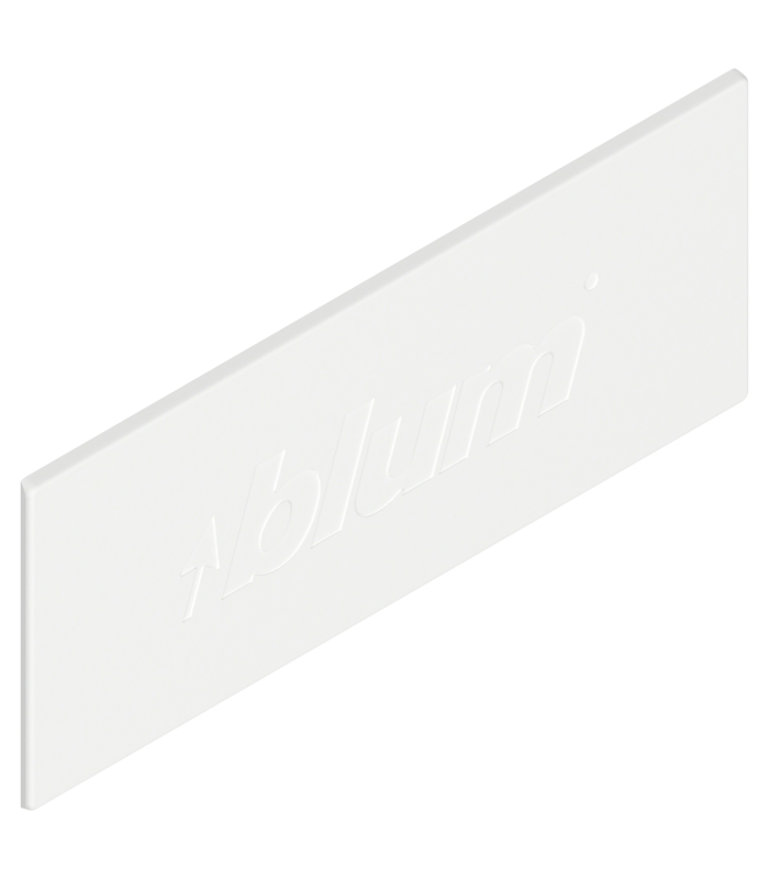 TANDEMBOX Zaślepka  prostokątna  symetr.  pogłębiony  blum   biała ZAA.532C.BT