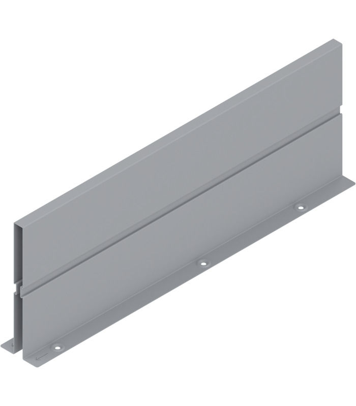 ORGA-LINE Ścianka działowa  dł. 450 mm  do szuflady z wysokim frontem TANDEMBOX intivo/antaro  R9006 szara Z46L420S