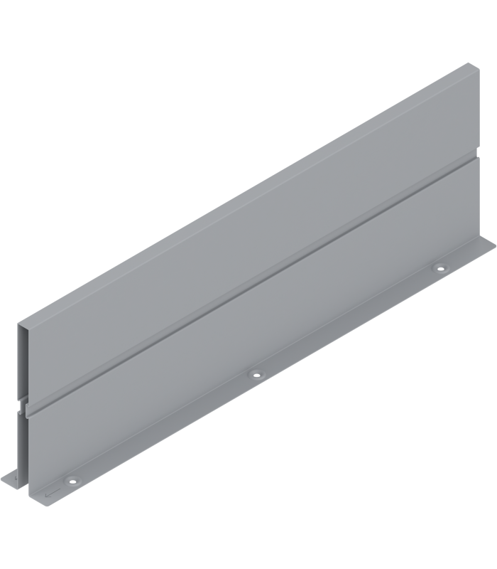 ORGA-LINE Ścianka działowa  dł. 500 mm  do szuflady z wysokim frontem TANDEMBOX intivo/antaro  R9006 szara Z46L470S