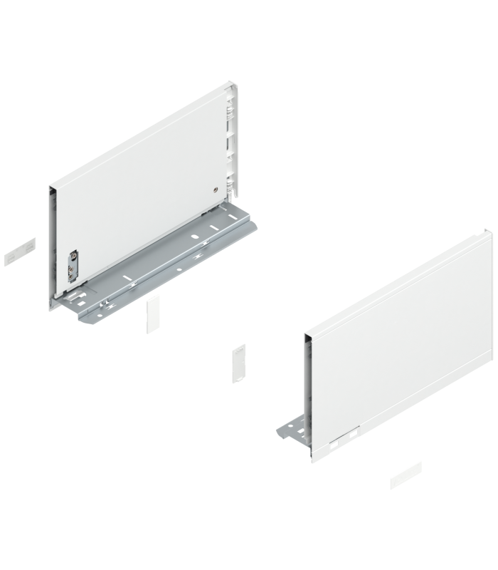 Bok szuflady LEGRABOX  wysokość C  177 mm   dł. 300 mm  lewy/prawy  do LEGRABOX pure  jedwabiście biały mat