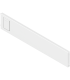 AMBIA-LINE listwa poprzeczna do szuflady standardowej LEGRABOX  ZC7S300RSU   tworzywo  jedwabiście biały mat ZC7Q0U0SS