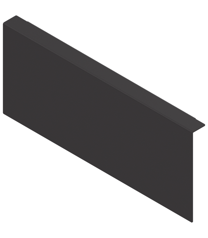 AMBIA-LINE adapter do montażu ramy do drewnianej ścianki tylnej do szuflady standardowej LEGRABOX wysokość K  stal  