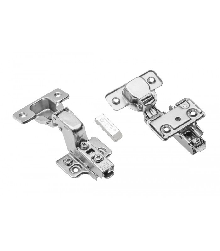 GTV hydrauliczny wpuszczany z regulacją mimośrodową ramienia i prowadnika, z krótkim tłoczkiem bez Euro