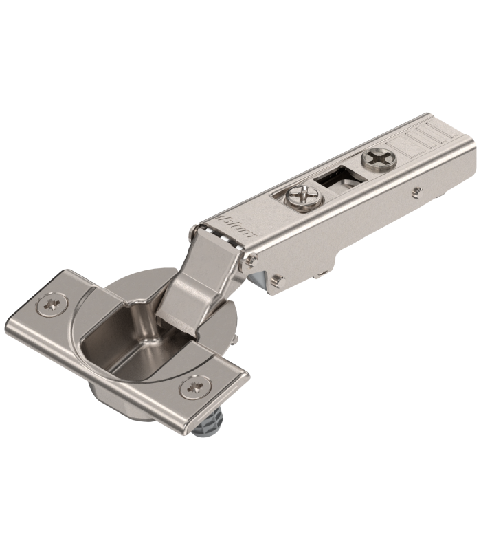 CLIP top zawias standard. 110   Drzwi nakładane  puszka  wciskana  niklowany 71T3580