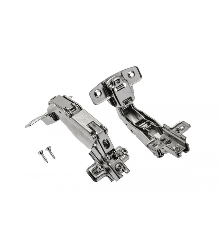 Zawias kątowy 165° /prowadnik H-2 zwykły