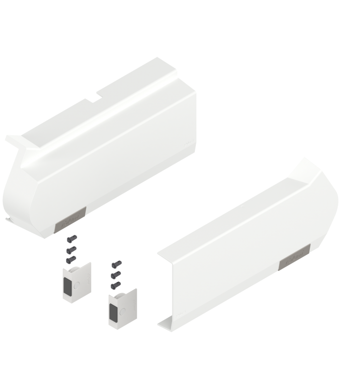 AVENTOS HF do frontów uchylno - składanych  zaślepka duża  włącznie z Włącznik wpuszczany  w kpl.   lewa/prawa  