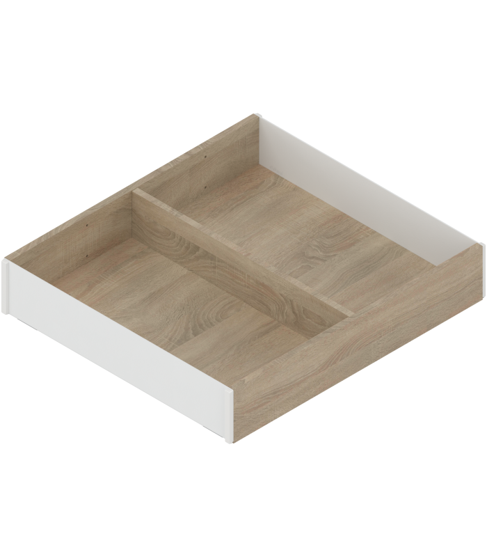 AMBIA-LINE  ramki do szuflady standardowej LEGRABOX  w opcji drewnopodobnej  od dł. 270 mm  szerokość 242 mm  Dąb Ba