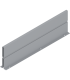 ORGA-LINE Ścianka działowa  dł. 550 mm  do szuflady z wysokim frontem TANDEMBOX intivo/antaro  R9006 szara Z46L520S