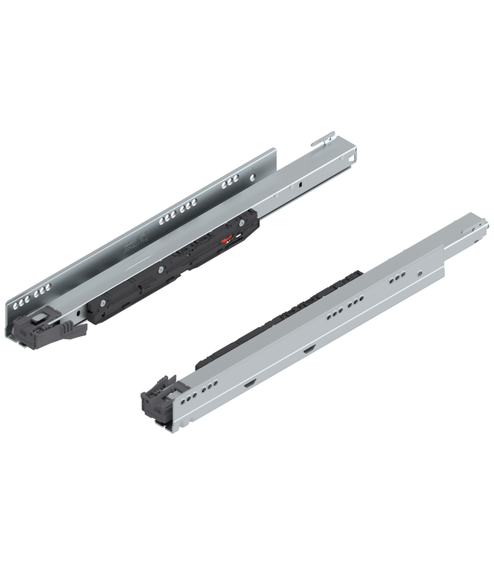 Prowadnica korpusu LEGRABOX z BLUMOTION S  pełny wysuw  70 kg  dł. 500 mm  lewa/prawa  cynkowana 753.5001S