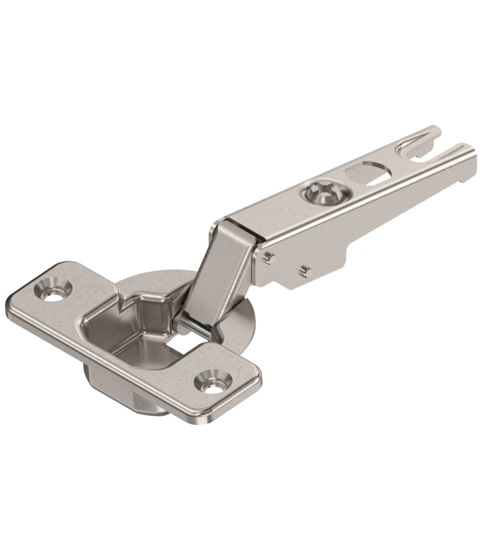 MODUL zawias standard. 100   Drzwi nakładane  puszka  na wkręty  niklowany 91M2550