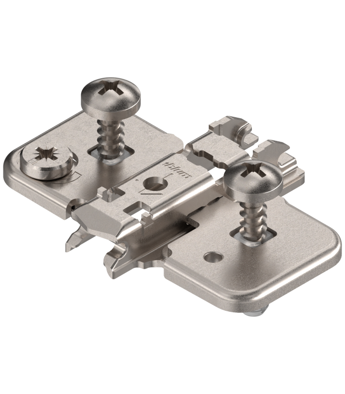 CLIP prowadnik  krzyżakowy  0 mm  Stal  EXPANDO  zamont. specj. wkręty z kołkiem rozporowym   RW  mimośród  niklowa