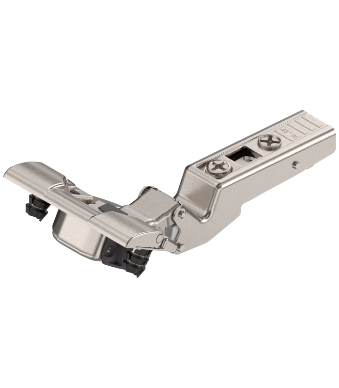 CLIP top BLUMOTION zawias kątowy -45  III  max. nakładany  puszka  INSERTA  niklowany 79B3490