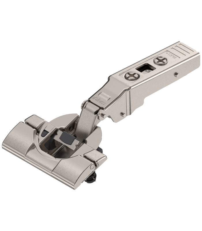 CLIP top BLUMOTION zawias kątowy 15  III  max. nakładany  puszka  INSERTA  niklowany 79B9494