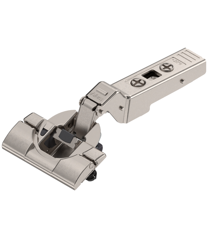 CLIP top BLUMOTION zawias kątowy 20  II  Nakładany  puszka  INSERTA  niklowany 79B9595