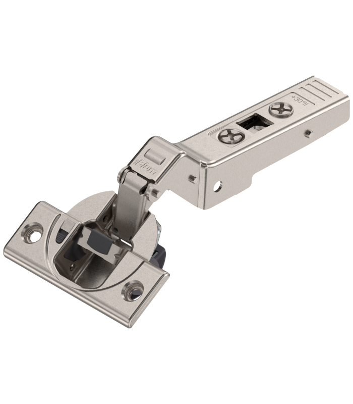 CLIP top BLUMOTION zawias kątowy 30  II  Nakładany  puszka  na wkręty  niklowany 79B9556