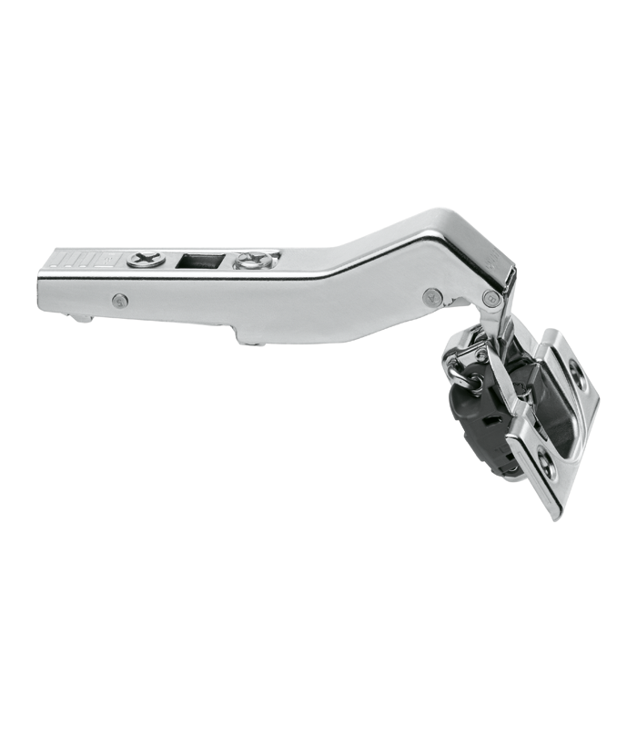 CLIP top BLUMOTION zawias kątowy 45  II  Nakładany  puszka  na wkręty  niklowany 79B3558