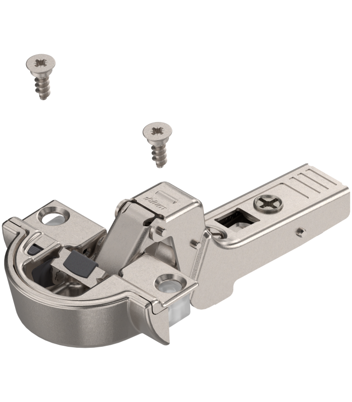 CLIP top BLUMOTION zawias do ram alumin. 95   Drzwi wpuszczane  puszka  na wkręty  niklowany 71B970A