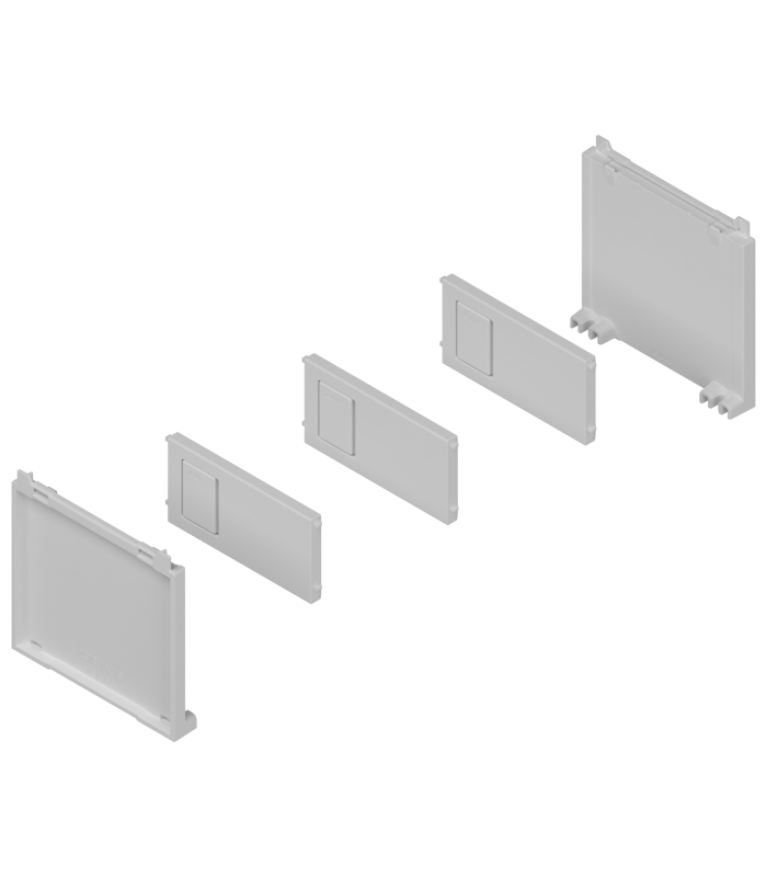 AMBIA-LINE zestaw na butelki  jedwabiście biały mat ZC7B0100S
