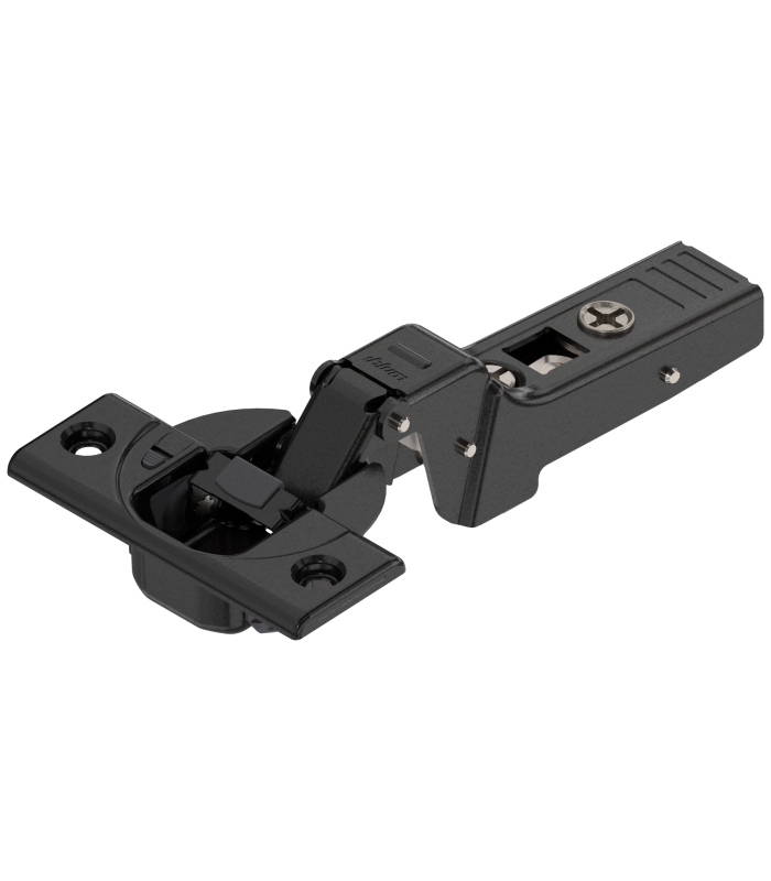 CLIP top BLUMOTION zawias do drzwi profil. 95   Drzwi bliźniacze  puszka  na wkręty  czarny 71B9650