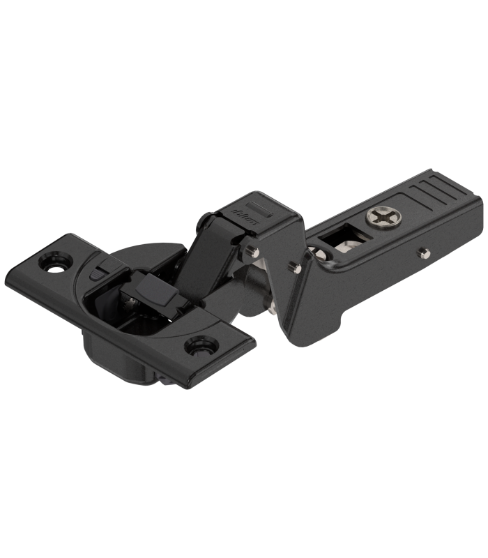 CLIP top BLUMOTION zawias do drzwi profil. 95   Drzwi wpuszczane  puszka  na wkręty  czarny 71B9750