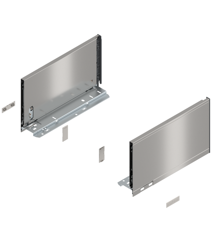 Bok szuflady LEGRABOX  wysokość C  177 mm   dł. 300 mm  lewy/prawy  do LEGRABOX pure  inox-szczotk.-lakier. 770C3002I