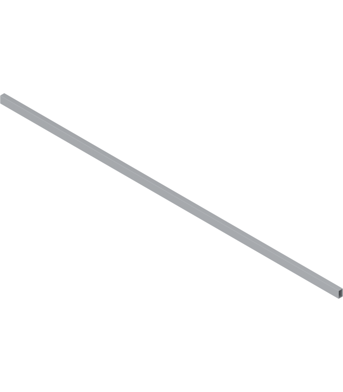 ORGA-LINE Reling poprzeczny  do szer. korpusu KB 1200 mm  długość 1104 mm  do przycięcia  do TANDEMBOX antaro  R9006