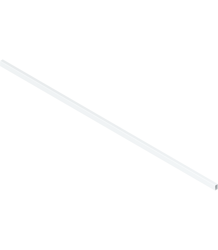 ORGA-LINE Reling poprzeczny  do szer. korpusu KB 1200 mm  długość 1104 mm  do przycięcia  do TANDEMBOX antaro  biał