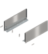 Bok szuflady LEGRABOX  wysokość C  177 mm   dł. 450 mm  lewy/prawy  do LEGRABOX pure  inox-szczotk.-lakier. 770C4502I