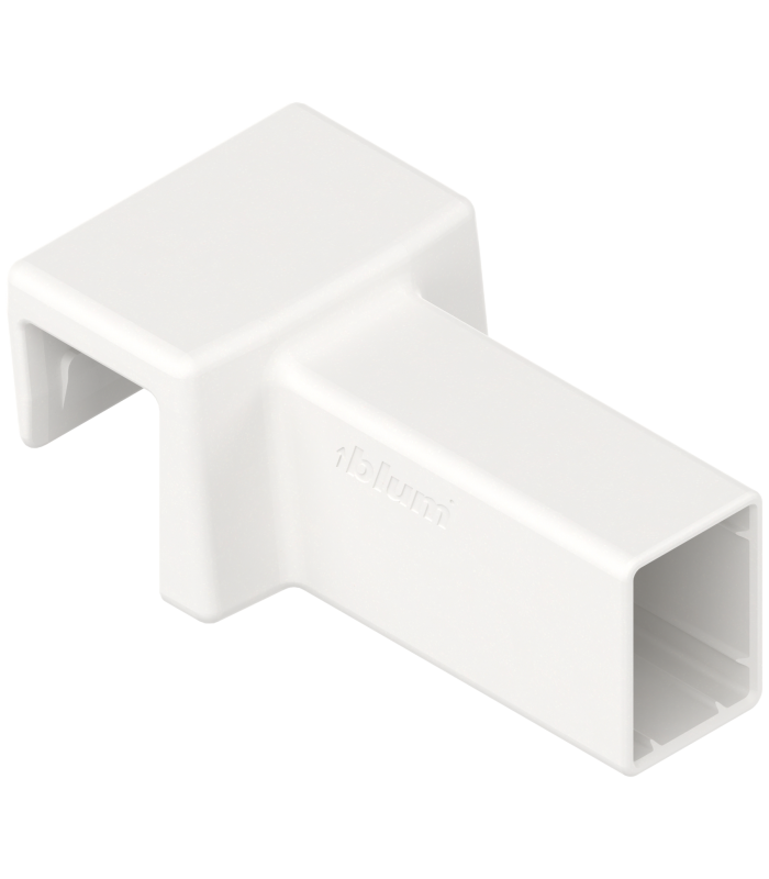 AMBIA-LINE uchwyt relingu poprzecznego  do LEGRABOX pure  jedwabiście biały mat ZC7U10E0