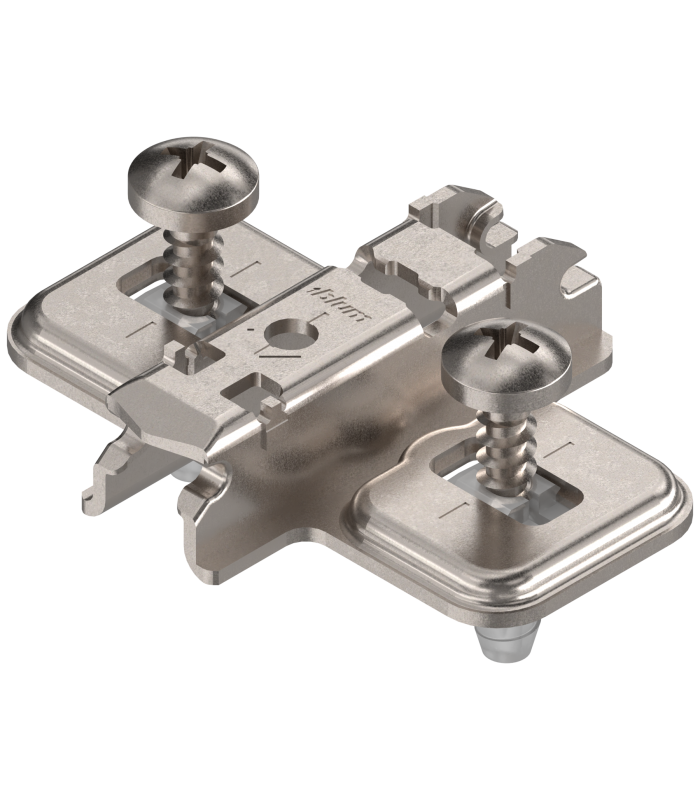 CLIP prowadnik  krzyżakowy  3 mm  Stal  EXPANDO  zamont. specj. wkręty z kołkiem rozporowym   RW  otwór podłużny  