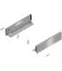 Bok szuflady LEGRABOX  wysokość M  90.5 mm   dł. 350 mm  lewy/prawy  do LEGRABOX pure  inox-szczotk.-lakier.